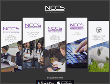 Tablet Screenshot of nccs.edu.np